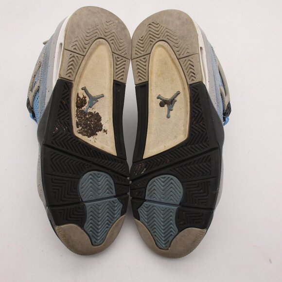 Nike Air Jordan 4 Retro GS  Youth 7 Women's 8.5 University Blue  Shoe 408452-400 - Picture 7 of 12